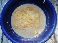 Фото приготовления рецепта: Запеканка из кабачков с болгарским перцем - шаг №9
