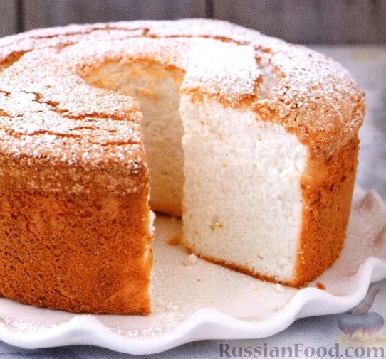 Ангельский торт (Angel Food Cake)