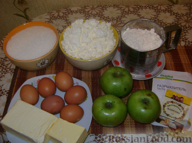 Творожный королевский пирог - пошаговый рецепт с фото