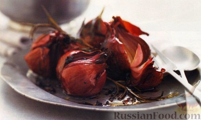Рецепт Запеченный красный лук