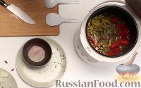 Фото приготовления рецепта: Суп "Мясная солянка" в мультиварке - шаг №7