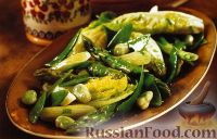 Фото к рецепту: Горячий овощной салат
