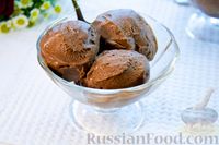 Фото к рецепту: Домашнее шоколадное мороженое (без сливок и молока)