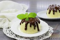 Фото к рецепту: Творожно-шоколадные кексы с бананом, из рисовой муки (в микроволновке)