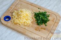 Фото приготовления рецепта: Картошка с кабачками, болгарским перцем и сыром - шаг №10