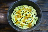 Фото приготовления рецепта: Кабачки, запечённые в горчично-лимонном соусе - шаг №9