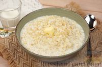 Фото к рецепту: Молочная каша из риса и булгура