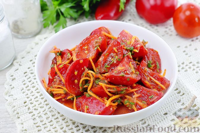 Салат «Калейдоскоп» с курицей и корейской морковью — рецепт с фото пошагово