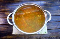 Фото приготовления рецепта: Суп с консервированной фасолью, курицей и овощами - шаг №18