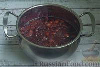 Фото приготовления рецепта: Сливовое варенье с миндалём (на зиму) - шаг №7