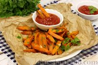 Фото приготовления рецепта: Жареная морковь с зеленью и чесноком - шаг №10