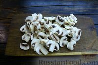 Фото приготовления рецепта: Омлет с баклажанами и грибами - шаг №3