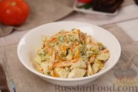 Фото приготовления рецепта: Куриное филе, тушенное с овощами в сливочном соусе - шаг №9