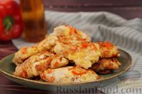 Фото приготовления рецепта: Рубленые куриные котлеты с болгарским перцем и сыром - шаг №9