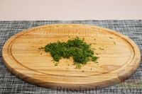 Фото приготовления рецепта: Картофельный суп "Тертюха" с копчёной грудинкой и сливками - шаг №19