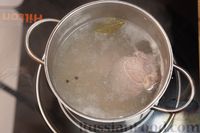 Фото приготовления рецепта: Картофельный суп "Тертюха" с копчёной грудинкой и сливками - шаг №3