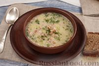 Фото приготовления рецепта: Картофельный суп "Тертюха" с копчёной грудинкой и сливками - шаг №20