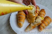 Фото приготовления рецепта: Слойки "Морковки" с апельсиновым кремом - шаг №22