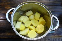 Фото приготовления рецепта: Горохово-картофельные котлеты - шаг №4