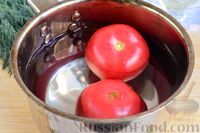 Фото приготовления рецепта: Овощной суп с баклажанами, помидорами и сметаной - шаг №5