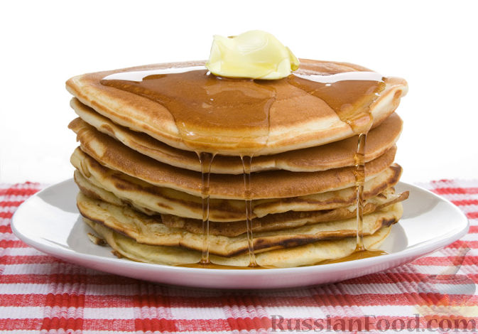 Рецепт Блинчики по Американски (pancakes)