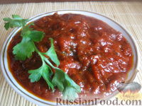 Фото приготовления рецепта: Кетчуп из томатной пасты - шаг №11