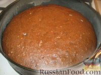 Фото приготовления рецепта: Постный торт "Праздничный" - шаг №12