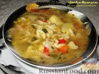 Фото к рецепту: Постный овощной суп