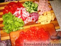 Фото приготовления рецепта: Словенский салат - шаг №2
