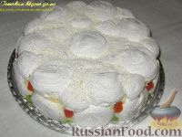 Фото к рецепту: Зефирный торт