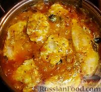 Фото приготовления рецепта: Рыба карри по-мадрасски (Madras Fish Curry) - шаг №8