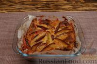 Фото приготовления рецепта: Пирог со сливами, на сметане - шаг №11