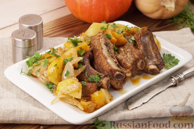 Свинина с тыквой - пошаговый рецепт с фото на getadreams.ru