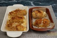 Фото приготовления рецепта: Куриные рулетики с сыром, запечённые в беконе - шаг №10