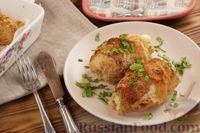 Фото приготовления рецепта: Куриные рулетики с сыром, запечённые в беконе - шаг №11