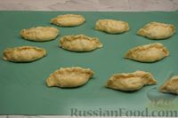 Фото приготовления рецепта: Пирожки из рубленого теста, с мясом - шаг №14