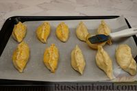 Фото приготовления рецепта: Пирожки из рубленого теста, с мясом - шаг №15