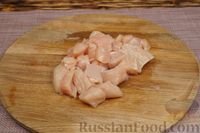 Фото приготовления рецепта: Чечевица с курицей и овощами (на сковороде) - шаг №2