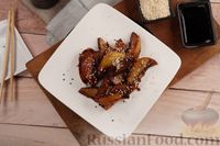 Фото приготовления рецепта: Жареная картошка в соевом соусе - шаг №11