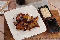 Фото приготовления рецепта: Жареная картошка в соевом соусе - шаг №12