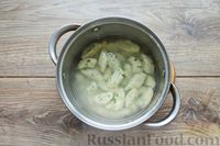 Фото приготовления рецепта: Ленивые вареники с творогом, манной крупой и зеленью - шаг №11