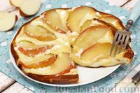 Фото приготовления рецепта: Сладкий омлет с яблоком - шаг №13