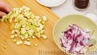 Фото приготовления рецепта: Кокосово-имбирный соус с овощами и зеленью (куриное филе в соусе) - шаг №3
