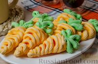 Фото приготовления рецепта: Безе "Морковки" - шаг №11