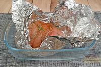 Фото приготовления рецепта: Филе индейки, запечённое с мандаринами и розмарином - шаг №8