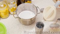 Фото приготовления рецепта: Кокосово-ягодный и кокосовый кисель - шаг №4