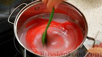 Фото приготовления рецепта: Кокосово-ягодный и кокосовый кисель - шаг №15