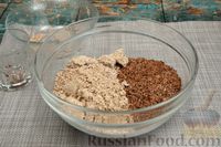 Фото приготовления рецепта: Оладьи на кефире, из ржаной муки и пшеничных отрубей - шаг №2