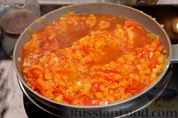 Фото приготовления рецепта: Фасолевый суп с овощами и мятой - шаг №10