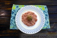 Фото приготовления рецепта: Мясные шарики с начинкой из фасоли и лука, в томатном соусе - шаг №13